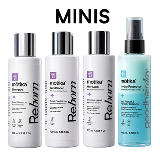 Travel Kit Reborn 100ml Shampoo, Bonditioner, Hair Mask & Good Hair Day
