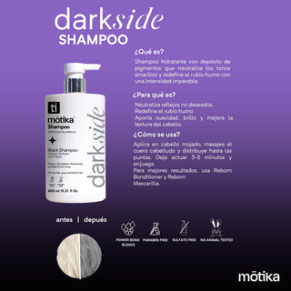 Shampoo Matizador Negro DarkSide 450ml