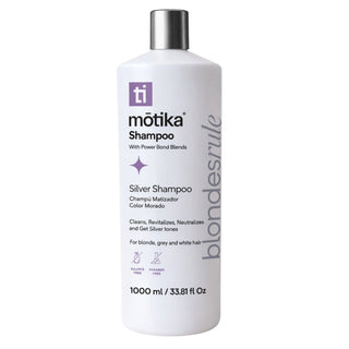 Blondes Rule | Shampoo Matizador Morado para Cabello Rubio Perla