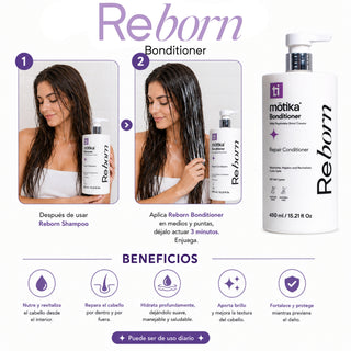 Travel Size Kit mōtika | Kit de Viaje para Cabello Natural, Dañado y Teñido