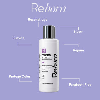 Travel Kit Reborn 100ml Shampoo, Bonditioner, Hair Mask & Good Hair Day
