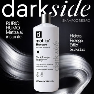 DarkSide | Shampoo Matizador Negro para Cabello Rubio Frío ó con canas