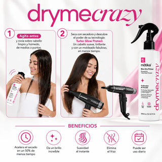 Secadora IQ Lite de GA.MA Professional motika + DrymeCrazy Regalo
