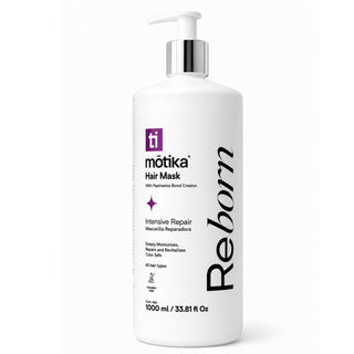 Hair Mask Reborn | Mascarilla Reparadora para Cabello Natural, Dañado y Teñido