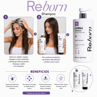 Travel Size Kit mōtika | Kit de Viaje para Cabello Natural, Dañado y Teñido